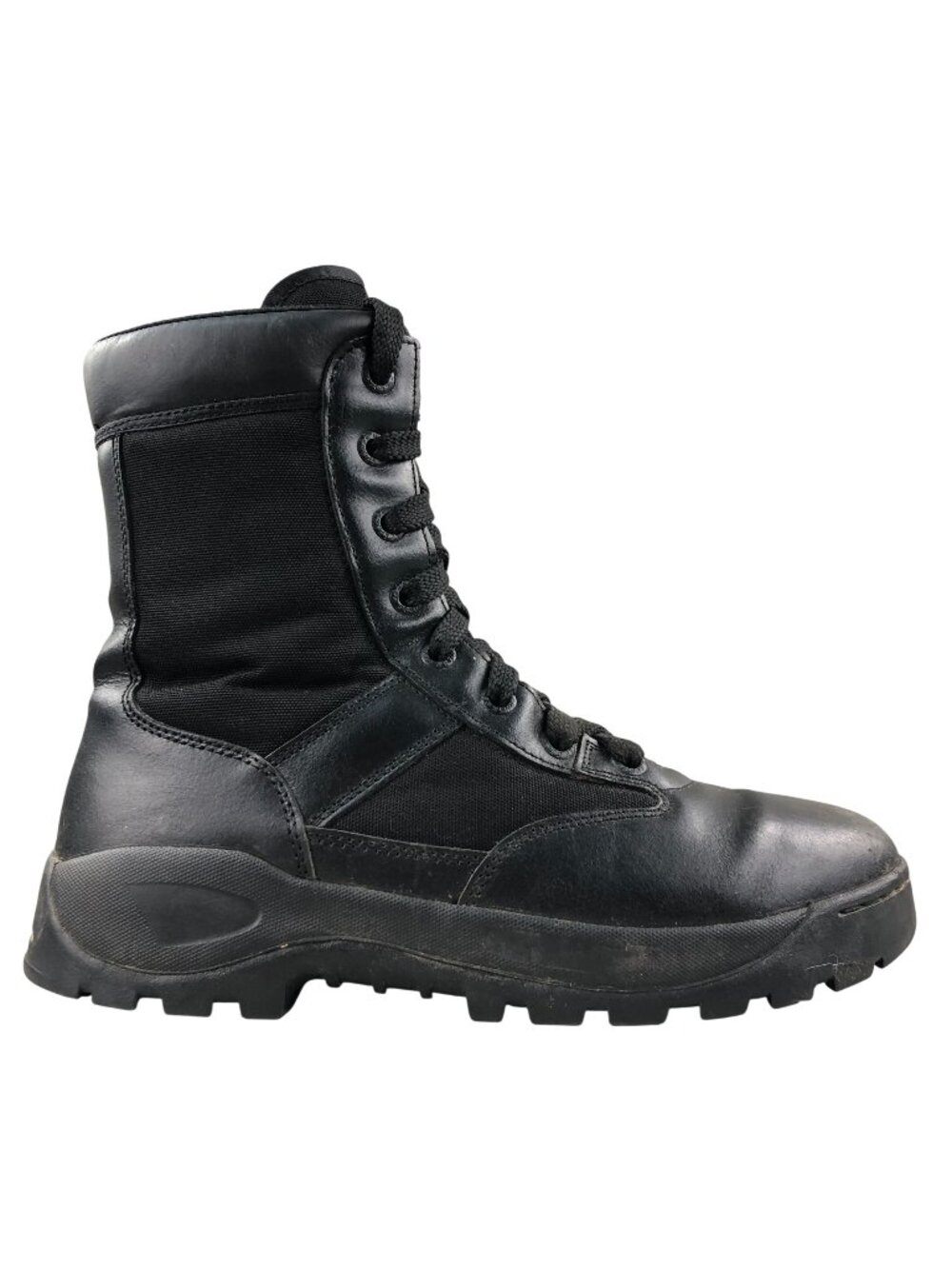 Response Gear Men's Size 10 Deputy Side Zip Black Leather Service Combat Boots